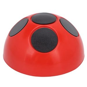 Portable Nail Polish Organizer with Stable Finger Rings and Wide Base for Home or Salon