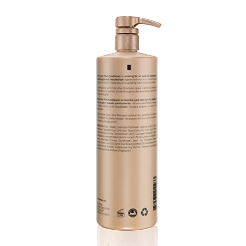 MOEHAIR Color Alive Conditioner | Hydrating & Nourishing | Conditioner for Color Treated Hair | Paraben & Sulfate Free Conditioner | Reduces Scalp Dryness | Softens & Detangles Hair (32 Fl. Oz) - Image 7