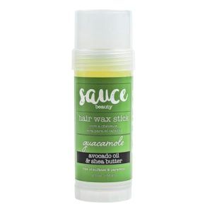 SAUCE BEAUTY Guacamole Hair Wax Stick 2 oz Moisturizing with Avocado Oil Shea Butter