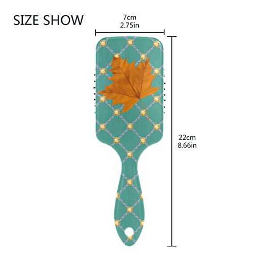 Diamond Chain Maple Leaf Wet Brush Detangling Hair Brush for Kids Girls Air Cushion Comb Wet And Dry Hairbrush Wetbrush - Image 3