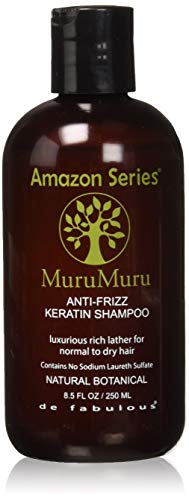 Murumuru Anti-Frizz Keratin Shampoo 8.5 oz for Smooth Manageable Hair