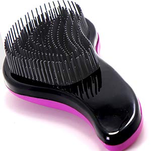 79STYLE 3pcs Detangler Brush Tangle Free Hair Brushes For Kids Knot Free No Pain Detangling Kids Hair Brush Combs For Women Curly Fine Hair (Size 7.4 Inch -Green) - Image 6