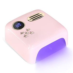 Cordless Led Nail Lamp, BETE Nail Dryer, 72W Rechargeable Led Nail Light, 36 Beads Portable Gel UV Led Nail Lamp with 4 Timer Setting Sensor and LCD Display, Professional Led Nail Lamp