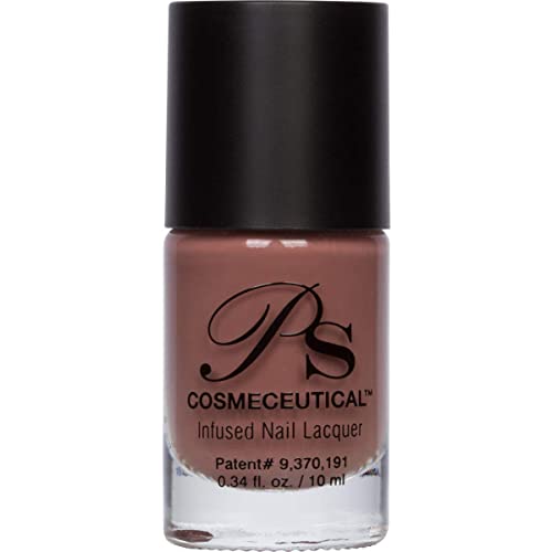 PS Polish All Natural Nail Polish, Safe Non-Toxic Professional Grade Vegan Nail Polish Lacquer, Best No Chip Polish for Thin, Cracked, Peeling Nails (Sanctuary)