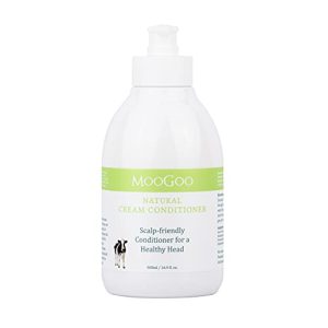 MooGoo Cream Conditioner - A non-irritating, moisturizing formula for sensitive scalps and dry hair - For all ages and hair types - For men and women.