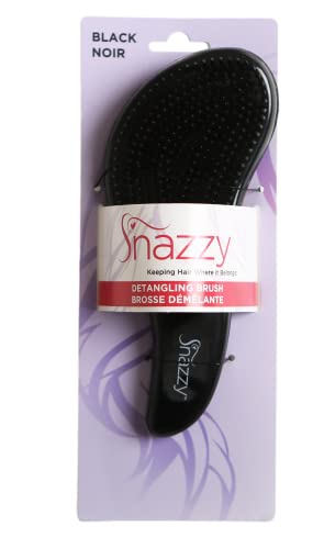 Glide Thru Detangling Hair Brush for Adults and Kids, All Hair Types, Black - Image 4