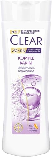 Clear Women Complete Care Vitamin Complex Anti-Dandruff Shampoo 350ml for Healthy Hair