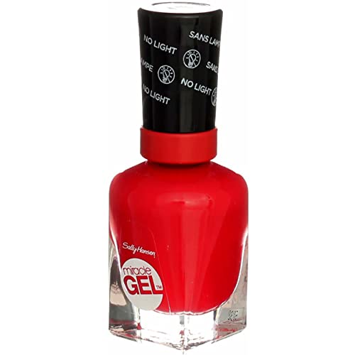 Sally Hansen Miracle Gel Nail Polish Red Eye 470 - 6 Bottle Set - Image 5