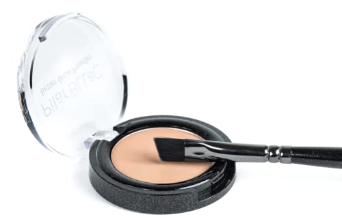 Natural Finish Brow Brush Medium Size for Firm, Even Application All Skin Types - Image 2