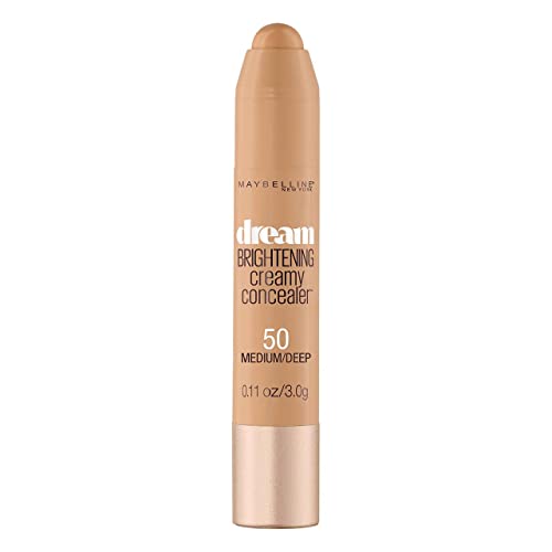 Maybelline Dream Creamy Concealer 50 Medium Deep 0.2 oz Pack of 2