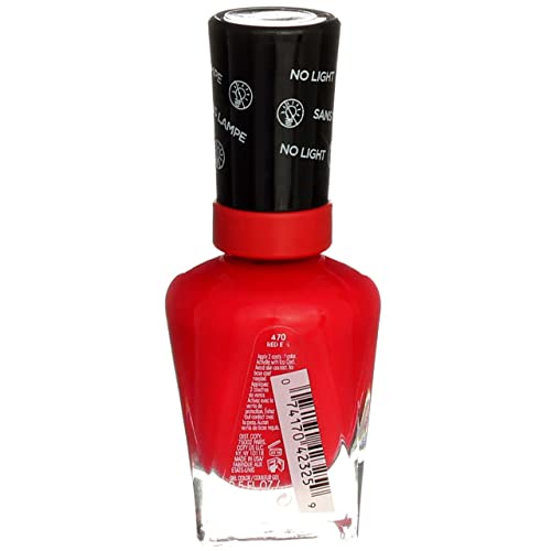 Sally Hansen Miracle Gel Nail Polish Red Eye 470 - 6 Bottle Set - Image 3