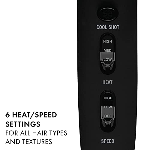 Hot Tools Professional Rainbow Turbo Ceramic Hair Dryer | 1875W Powerful and Quiet Blowouts & Pro Artist 24K Gold Curling Iron | Long Lasting, Defined Curls (3/4 in) - Image 4