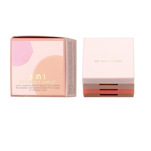 3-In-1 Glitter Liquid Eyeshadow Makeup Box for Longwearing Waterproof Eye Looks - Image 3