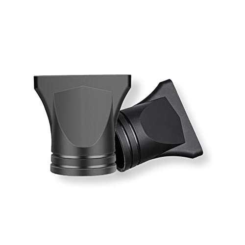 2 Piece Universal Hair Dryer Nozzle Set for 4.2-4.6cm Barrel Diameter
