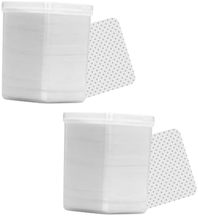 400 Count Soft Lint-Free Disposable Eyelash Cleaning Pads for Nail Glue Removal