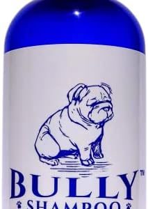 Bully Shampoo - Bulldog Dog Shampoo All Natural Organic Formula Refreshing Botanical Scent. Specifically for Bulldog Breeds and Itchy Skin. Leaves Skin and Coat, Soft, Shiny, Clean and Healthy!