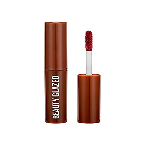 Lipstick for Moisturized Lips Long-Lasting Lightweight Lip Gloss Chocolate Matte Lip Glaze Matte Non-fading Lipstick Lip and Cheek Tint Red Lipstick Long Lasting Makeup Sets For Women