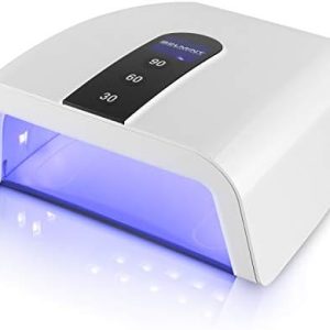 Belmint UV LED Nail Lamp with 3 Timer Settings for Gel Nail Curing