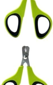 Luxshiny 2 Pack Small Dog Cat Nail Clippers Safety Guard Easy Trim