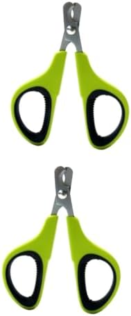 Luxshiny 2 Pack Small Dog Cat Nail Clippers Safety Guard Easy Trim