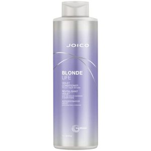 Joico Blonde Life Violet Conditioner | For Cool & Bright Blonde Hair | Neutralize Brassy Tones | Banish Yellow Tones | Boost Shine | Sulfate Free | With Monoi & Tamanu Oil