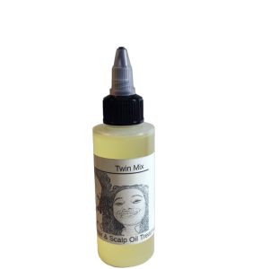 Wholesale Twin Mix Hair & Scalp Treatment Hair Oil 3 fl oz, natural hair care, made in the usa