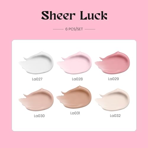 Neutral Gel Nail Polish Kit 6 Colors 7.5ml Each for Salon and Home Use - Image 2