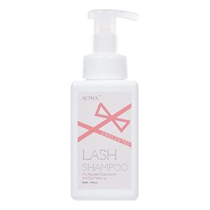Gentle Unscented Eyelash Cleanser 450ml with Refillable Pump for Daily Eye Care