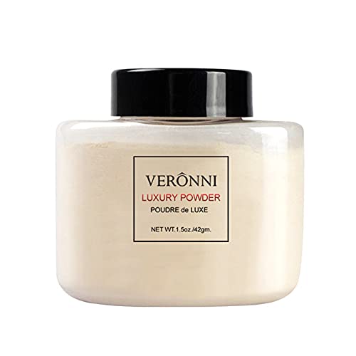 Face Setting Silky For Light Look Longlasting Face Powder Smooth Powder Makeup Loose powder Makeup Foundation for Aging Skin