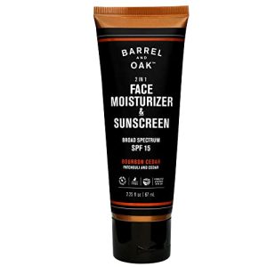 Barrel and Oak 2-in-1 Mineral Face Moisturizer with SPF, 3.4 oz Bottle