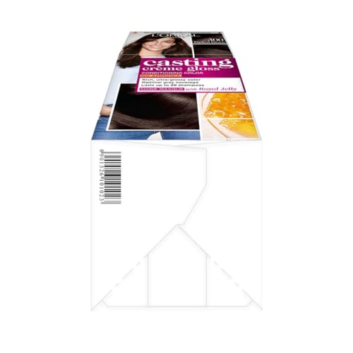 L'Oreal Paris Casting Creme Gloss, Darkest Brown 300, 87.5g+72ml - Image 10