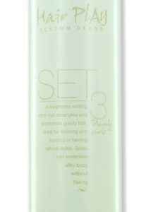 Hair Play Set #3 Moisturizing Leave-In Foam 8 oz Frizz Control Hair Styling