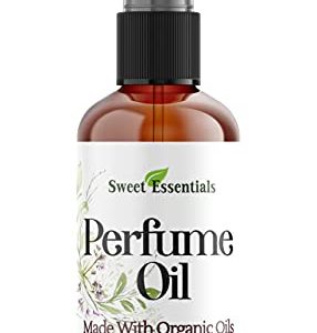 Organic Cedarwood Vanilla Perfume Oil Spray 2oz Natural Long-Lasting Fragrance