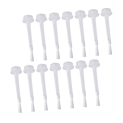 NOLITOY 50 Piece Nail Polish Replacement Brush Set for Glitter Gel Nail Art Tools