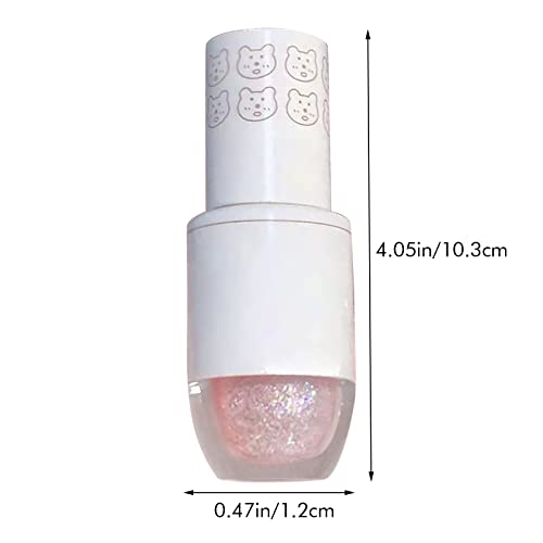 Eye Brightener Stick Eyeshadow Erinde Liquid Glitter Eyeshadow Eyeliner Korean Makeup Tear Drop Metallic Lightweight Water Texture Long Wearing Loose Glitter Glue For Crystals Eye Highlighter Pens Makeup - Image 6