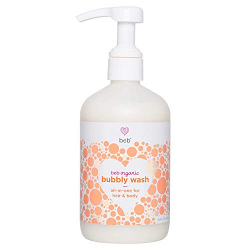 Bubbly Wash 19 oz Moisturizing Baby Shampoo and Body Wash with Aloe Coconut Green Tea
