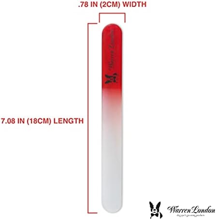 Warren London Glass Dog Nail File for Dogs- Sandblasted Glass Dog Nail Filer for Dogs- Best Dog File for Nails in Dog Claw Care - Image 5