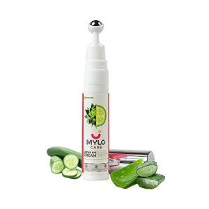 Under Eye Cream with Under Eye Roll-on (15gm) with Easy to Apply Applicator, Puffiness & Fine Lines, free from alcohol, SLS, and parabens