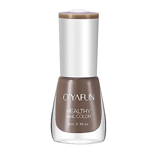 40 Colors Silky Smooth Bright Nail Polish Easy Peel Off & Water Based Nail Polish 8ml Quick Drying Nail Polish