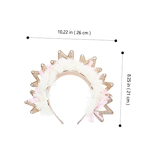 flash clothing accessories continuous spray bottle headband European and American Accessories headbands for women head band Princess glitter crowns wedding - Image 8