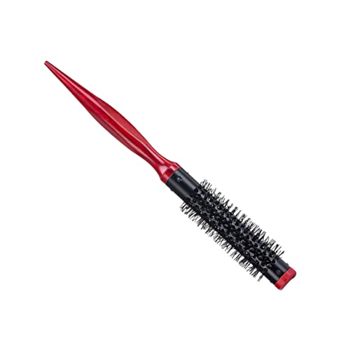 Round Comb Brush Round Comb Nylon Bristle Comb Hair Tool Tail Comb Man Wooden Roller Comb Pointed Tail Scalp Massage - Image 9