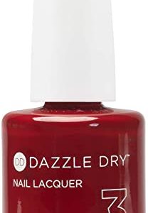 Dazzle Dry Nail Lacquer (Step 3) - C.E.O. - A deep wine red full coverage cream. (0.5 fl oz)