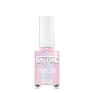 MODE Nail Enamel Shade #118 Ultra Sheer Mother of Pearl Pink in Violet Luster - Long Wear, High Gloss, Chip Resistant, Cruelty Free, Vegan, Salon Nail Polish Made in Beautiful USA