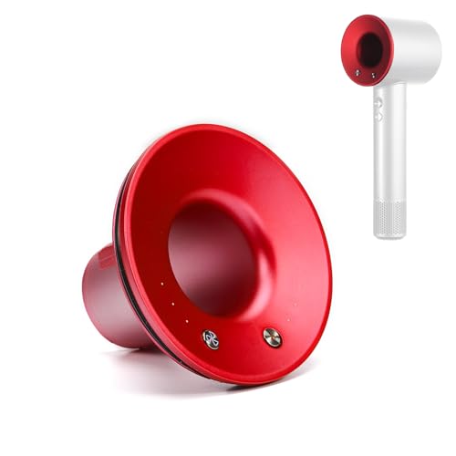 Red Front Baffle Shell Board Replacement Kit with Sealing Ring for Dyson Supersonic Hair Dryer