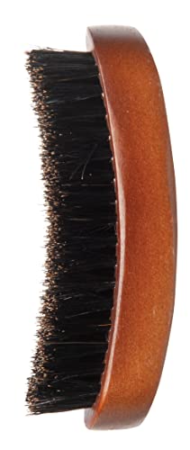 Diane medium firmness reinforced boar bristle, curved military style wave mens hair brush, d8175 (Pack of 2) - Image 3