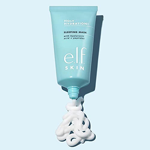 e.l.f. Holy Hydration! Sleep Mask, Ultra-Hydrating Dual-Use Face Mask, Replenishes & Nourishes Dry Skin for a Plumped Up Complexion, 2.7 Fl Oz (80mL) - Image 3