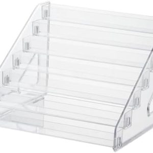 eyeshadow palette Clear Desk Organizer Active Vanity Palettes Organizers multi-layer detachable desktop display shelves Organizer eye shadow Nail Polish Holder Rack display rack