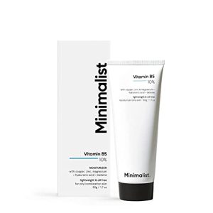 1.7oz Minimalist Hydrating Cream with 10% Vitamin B5 for Oily Skin Daily Use