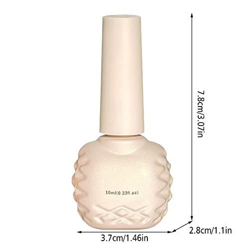 Gel Polish Set Nail Polish Set Jelly Gel Polish Nail Art Neutral Nude Shinny Salon for Home Manicure Long-lasting Chip-Resistant Quick Dry Nail Gel Polish Nail Glitter Todays Daily Deals - Image 3