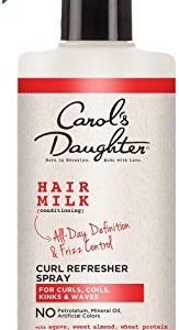Moisturizing Curl Refresher Spray and Nourishing Scalp Hair Oil Bundle for All Hair Types